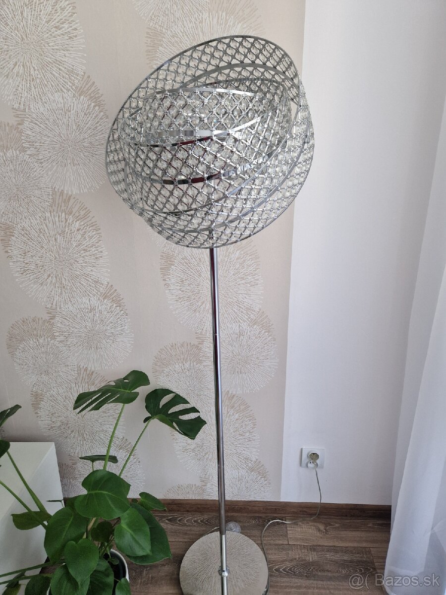 Krištáľová stojaca lampa - 2