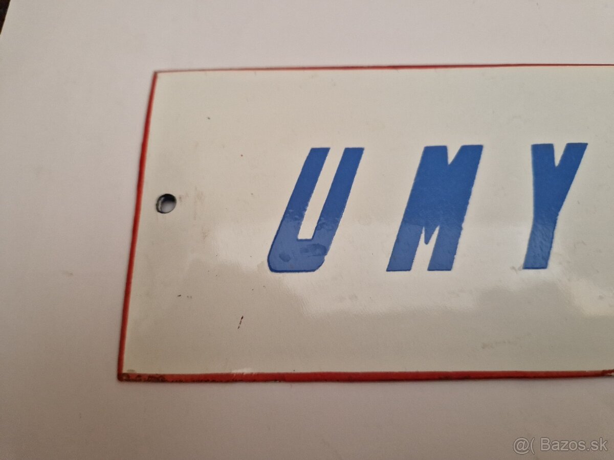 Tabulka "UMYVÁREŇ" - 2