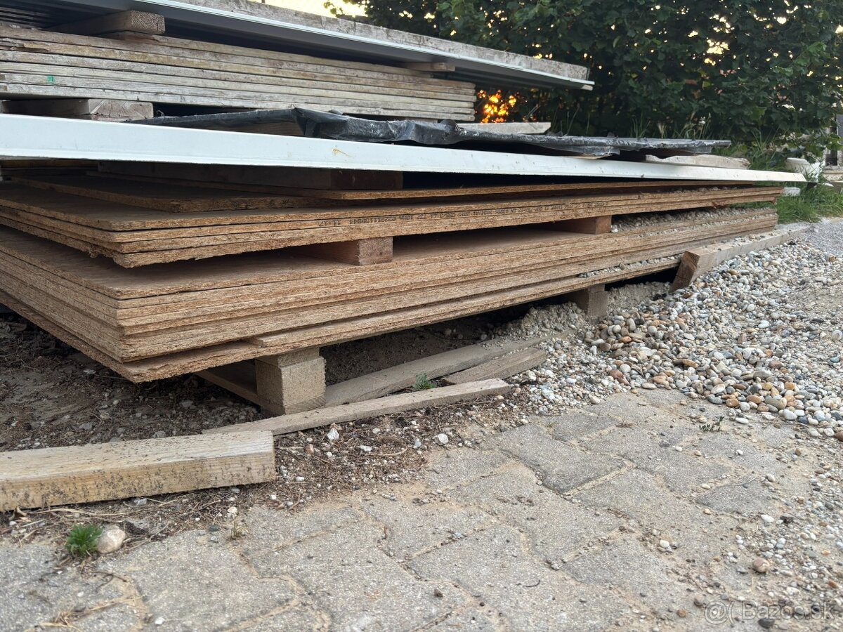 OSB dosky 10mm + 12mm - 2