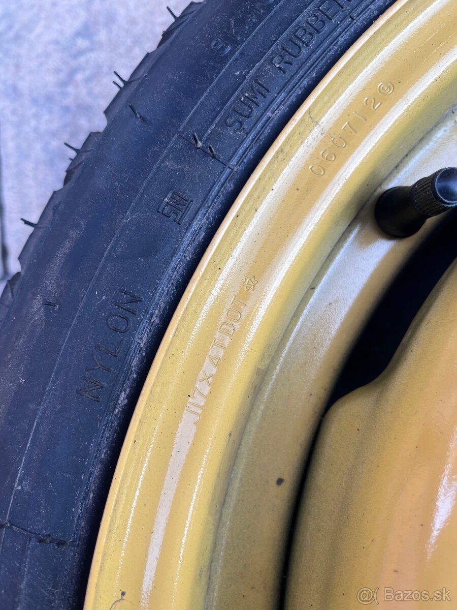 Rezervné koleso Suzuki R17, 4x100 - 2