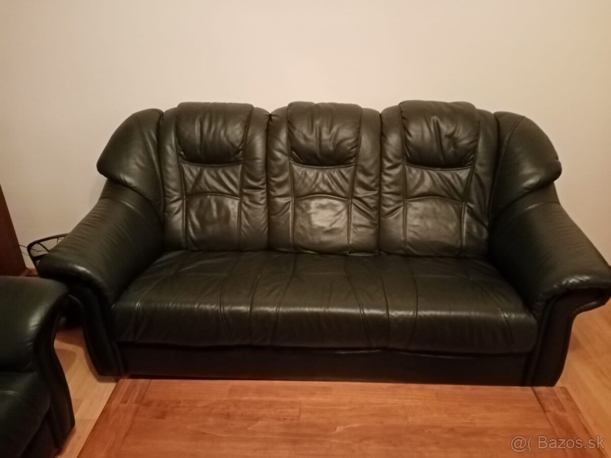 Kožená sedacia súprava - 2