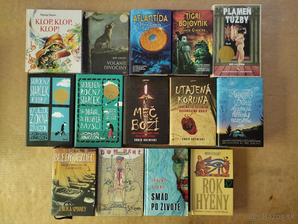 Knihy za babku nepoškodené 3. - 2