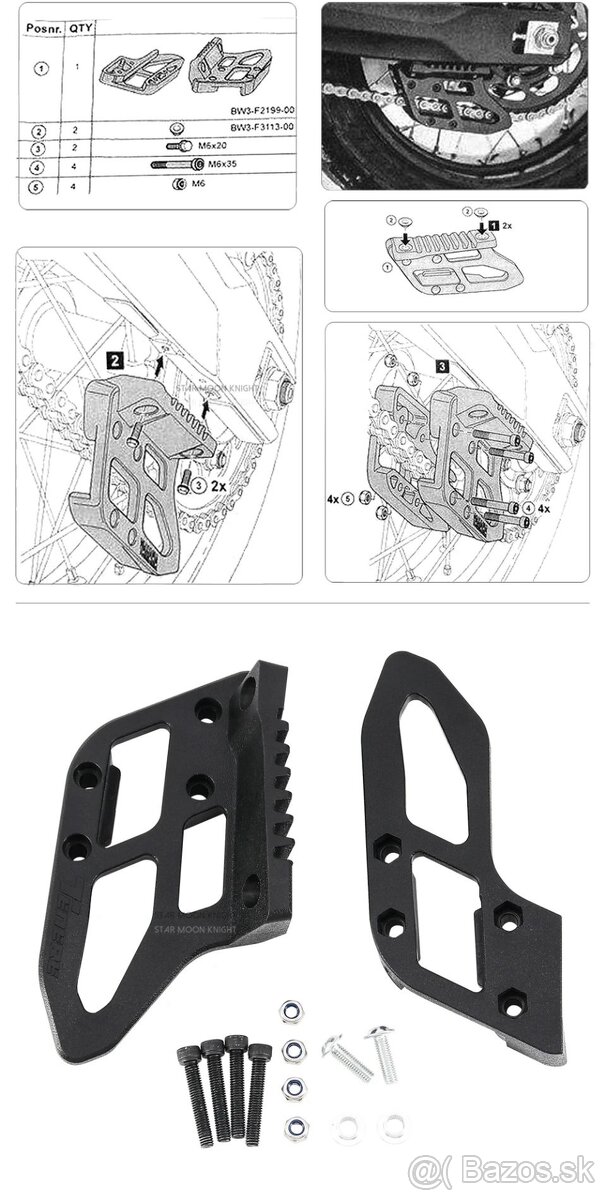 Voditko na retaz pre Yamahu Tenere - 2