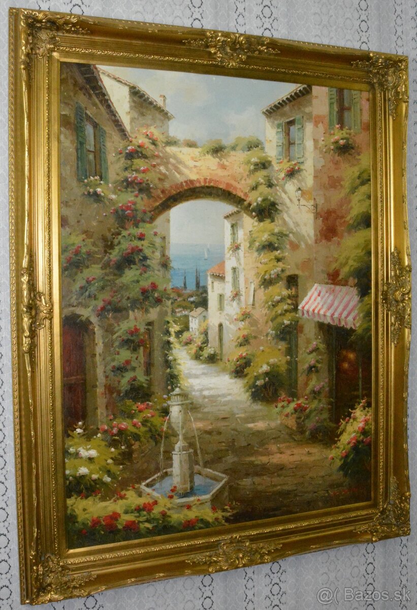 Obraz - U moře - olej na plátně - velký - 143 cm - 2