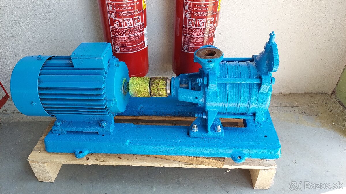 Predám 3 lamelové čerpadlo s el. motorom 2,2 kW - 2