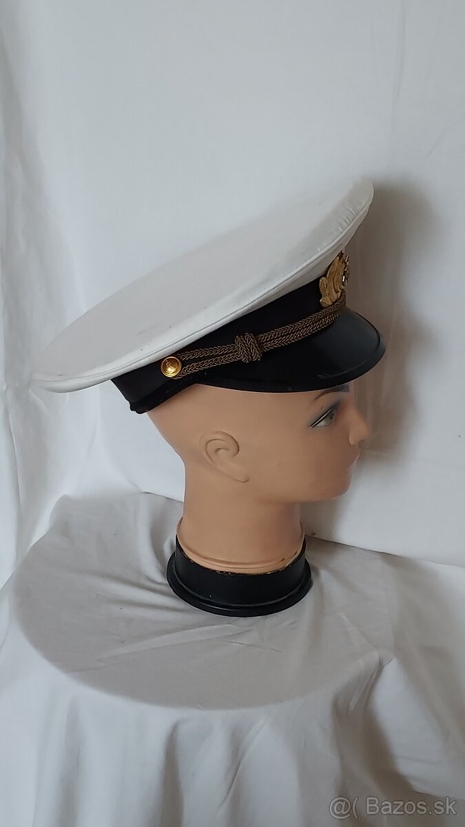 Čiapka. Brigadierka. Uniforma. Námorník Dôstojník. ZSSR. Rus - 2