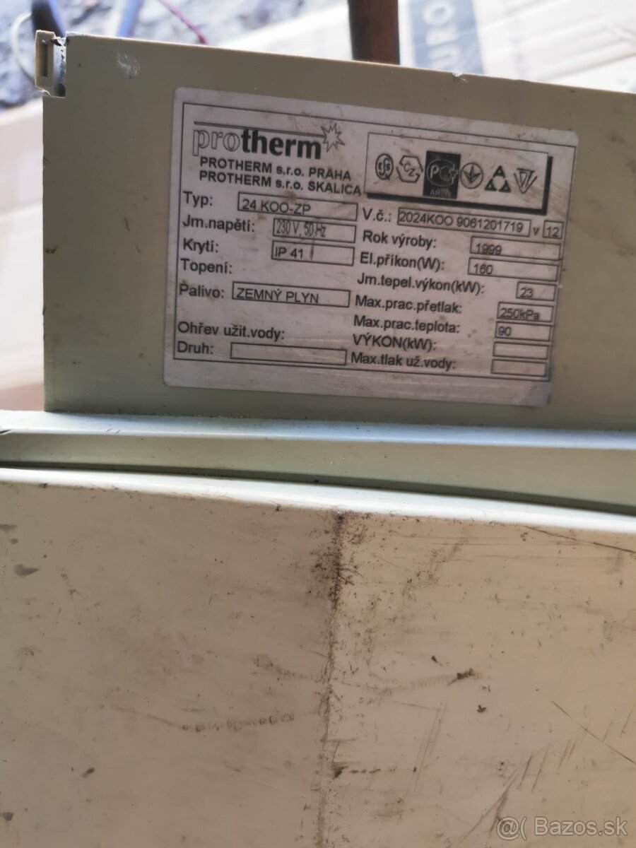 súčiastky na kotol Prothem - 2