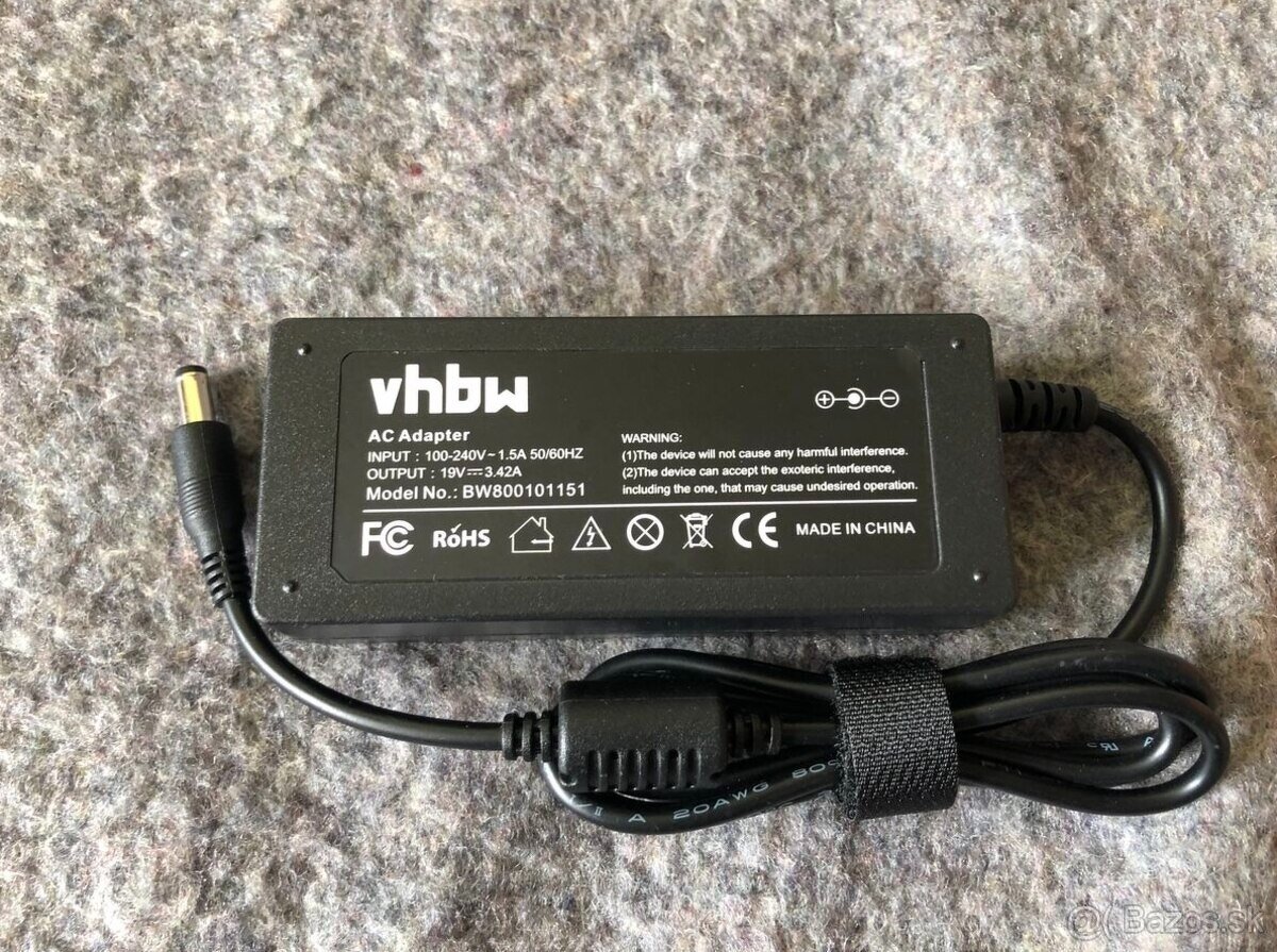 Nabíjačka na notebook ASUS 19V 3,42A. - 2