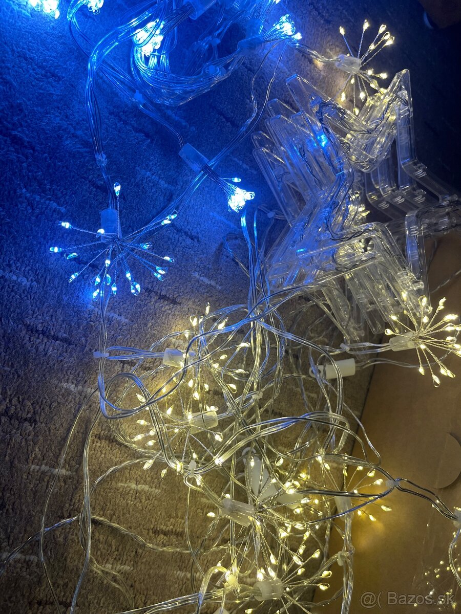 Vianočné osvetlenie INT/EXT, reťaz, ozdoby - 2