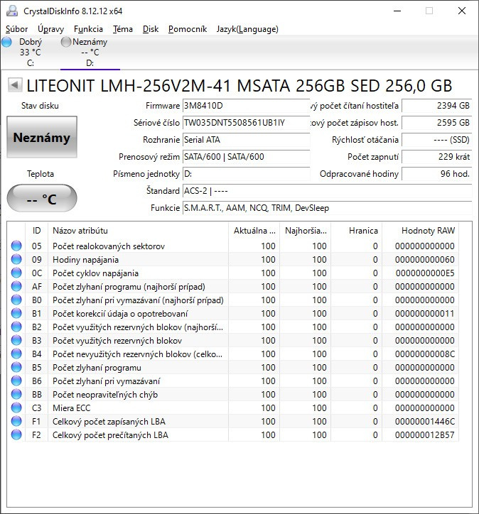 mSATA SSD LiteON - 256GB #4 - 2