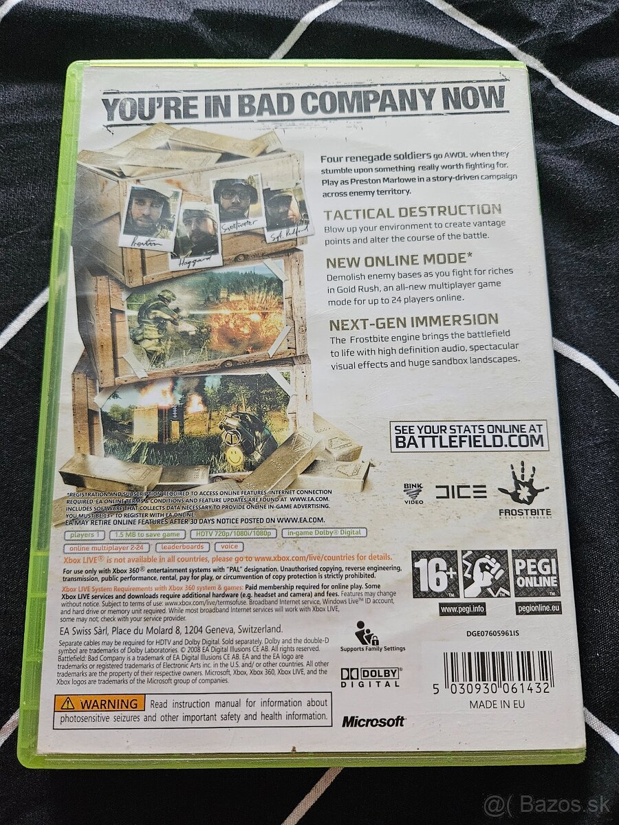 Bad Company Xbox 360 10e - 2