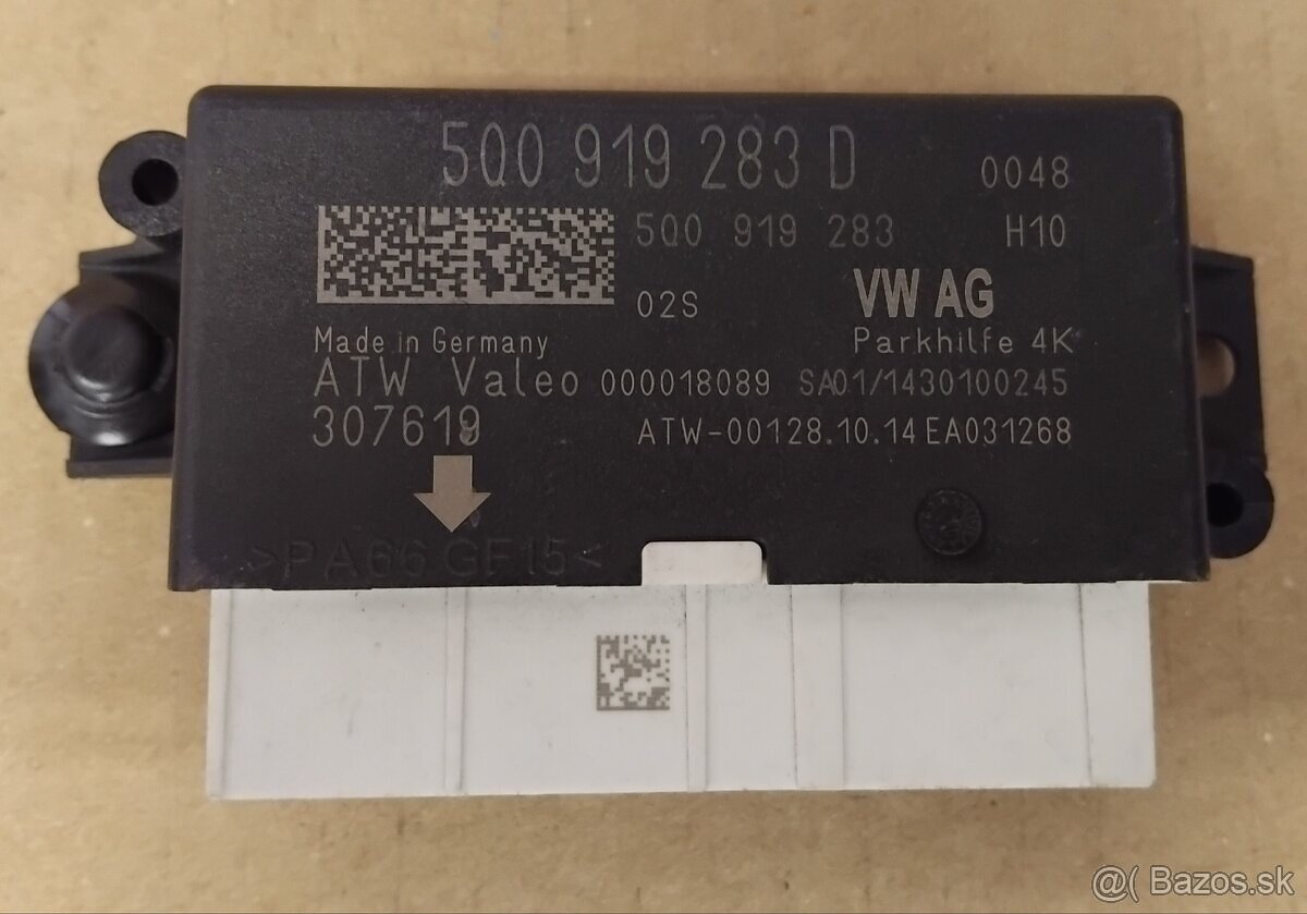 RJ cuvacích senzorov Škoda, Volkswagen - 2