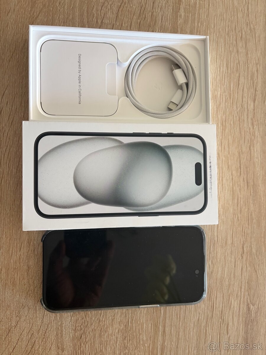 Predám IPhone 15 black 128GB - 2