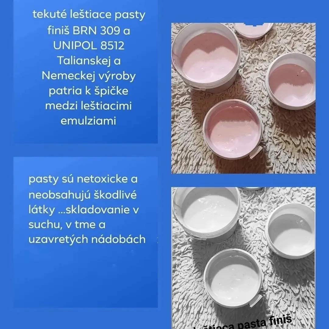 tekutá leštiaca pasta finiš - 2