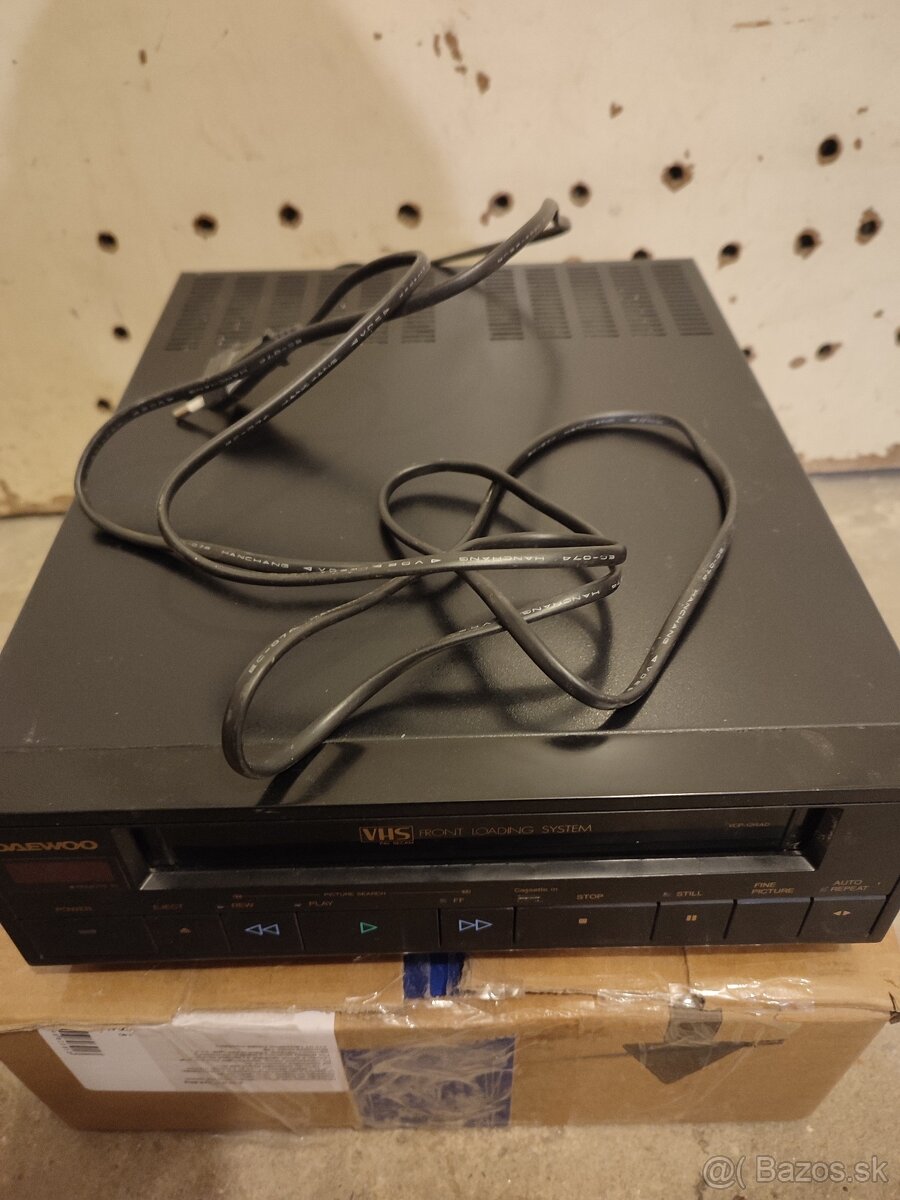Daewoo VCP-12RAD vhs video prehravač - 2