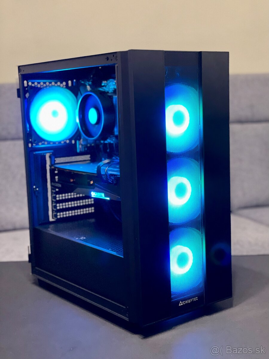 Počítač - R5 3600/RX 6700 XT 12GB/16GB RAM/512GB NVMe - 2