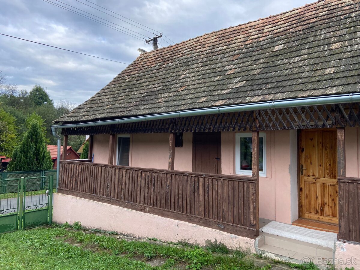 🏡 Na predaj chalupa vhodná na celoročné bývanie – Ratkovská - 2