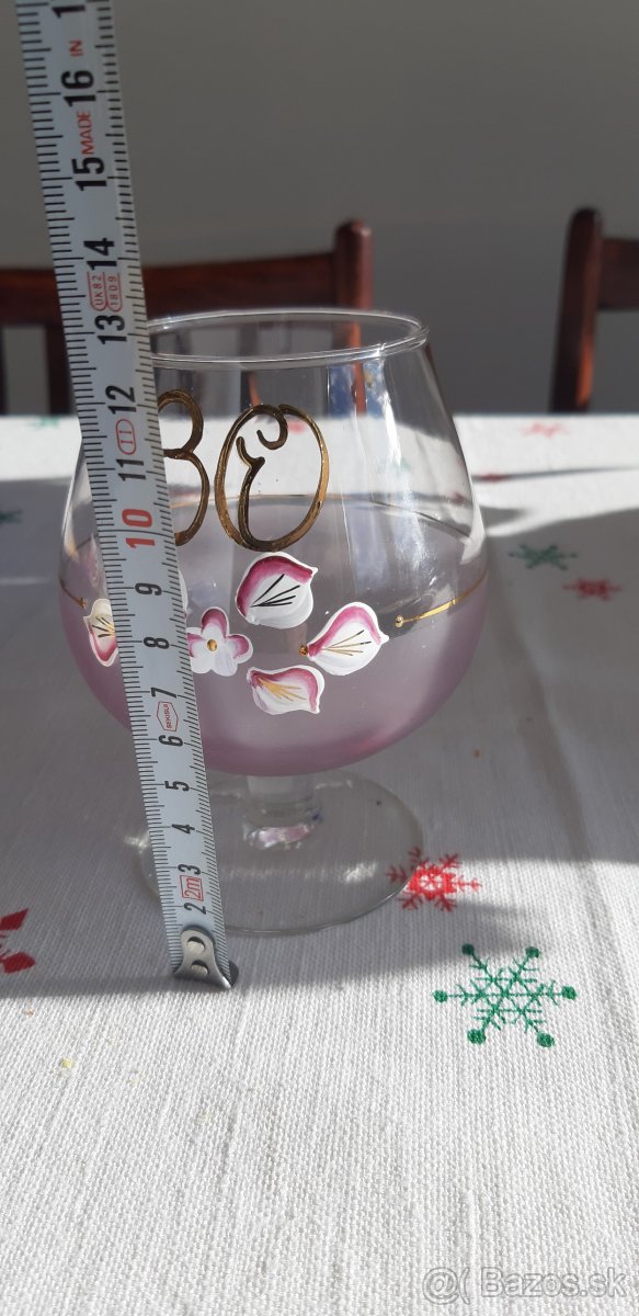 Predám 3 kusy výročné poháre 50+70+80 rokov - 2