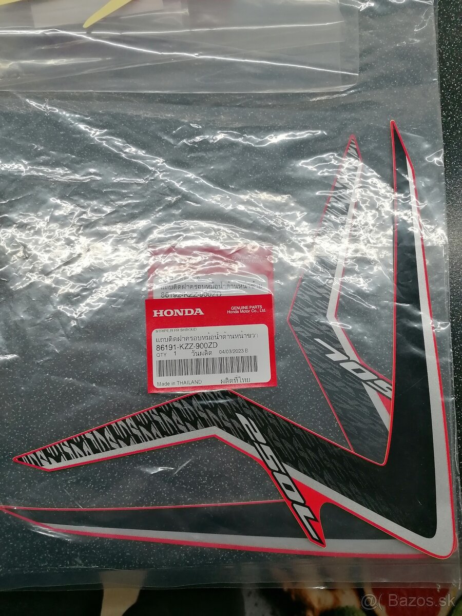 Polepy Honda CRF 250l - 2