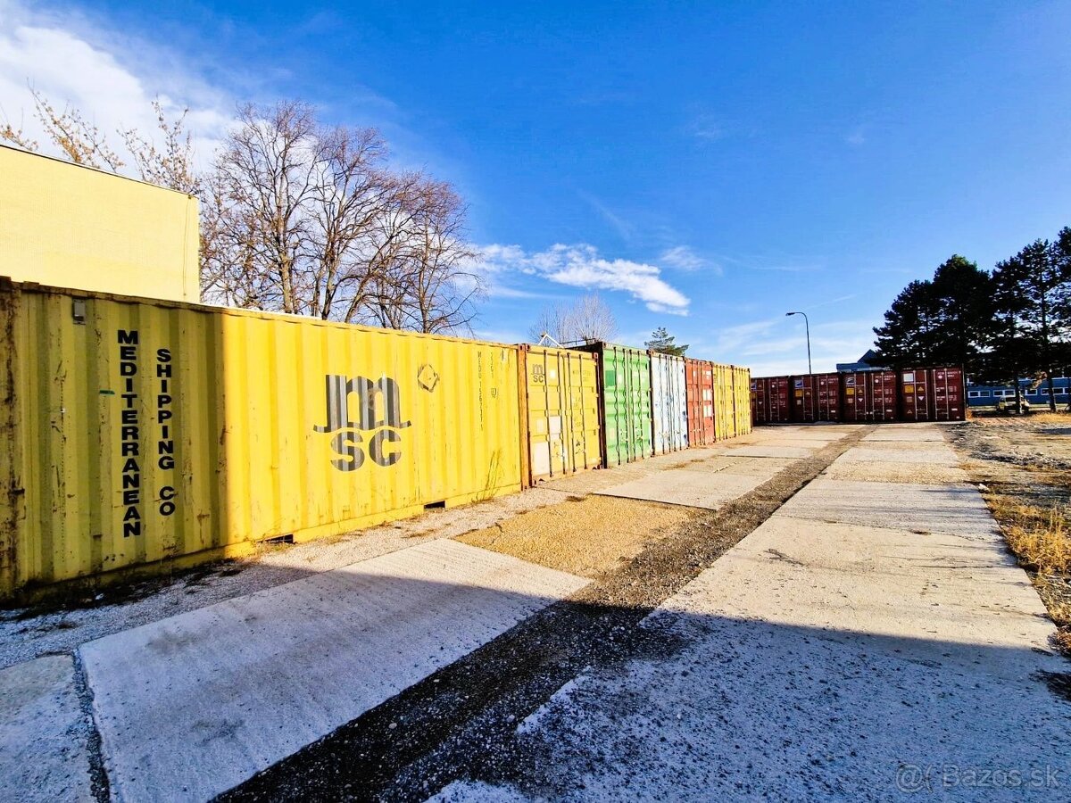 Prenájom skladových garáží/kontajnerov 14,4 m2 Pezinok dostu - 2