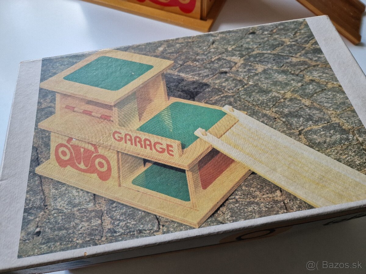 TOFA - SEMILY - Drevená GARÁŽ pre auta - 2