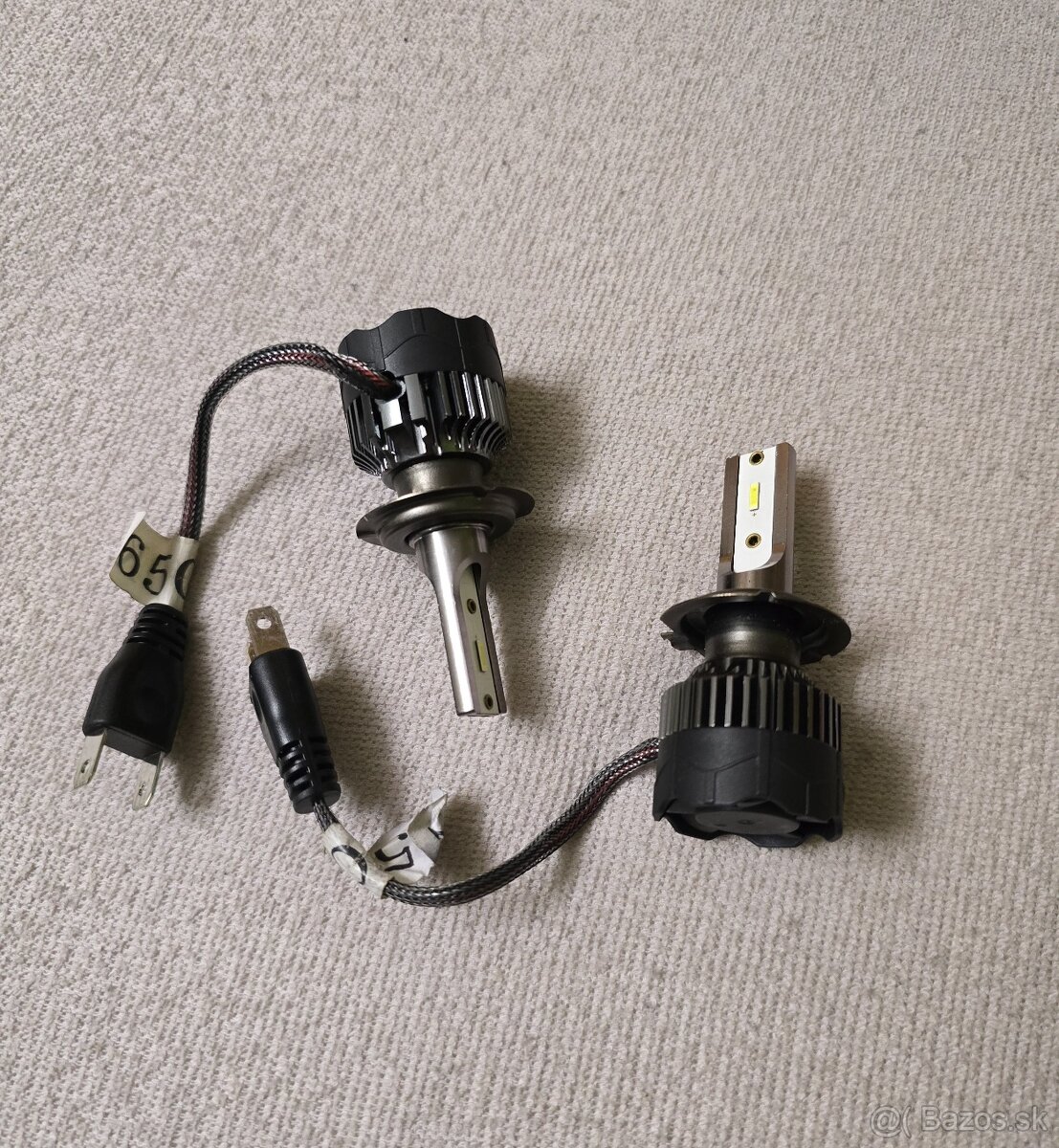 Led H7 bielo modre - 2