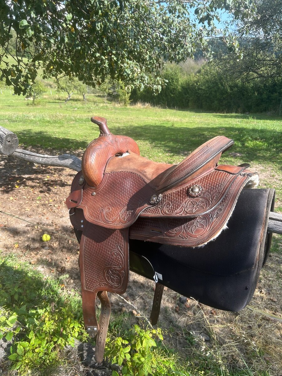 Westernové sedlo - 2