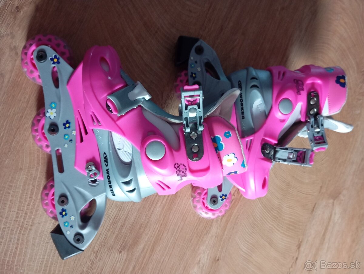 Dievčenské kolieskové korčule - 2