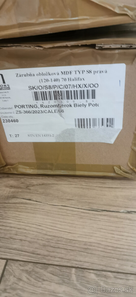 zárubňa obložková - 2