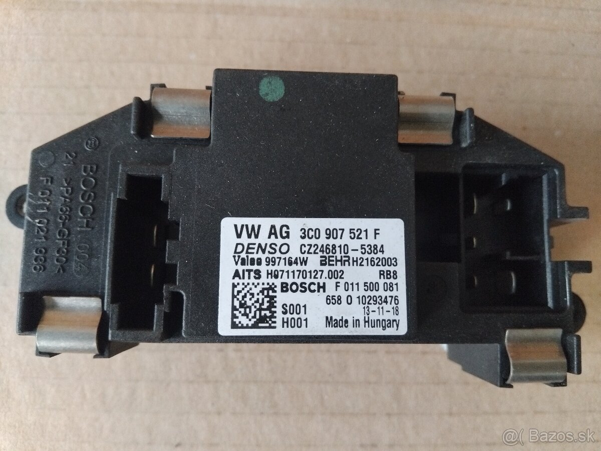 regulátor ventilátora Škoda, VW, AUDI - 2