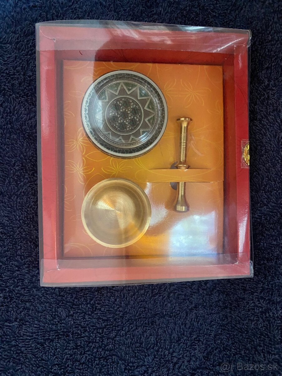 Malý mosadzný mažiarik - 2