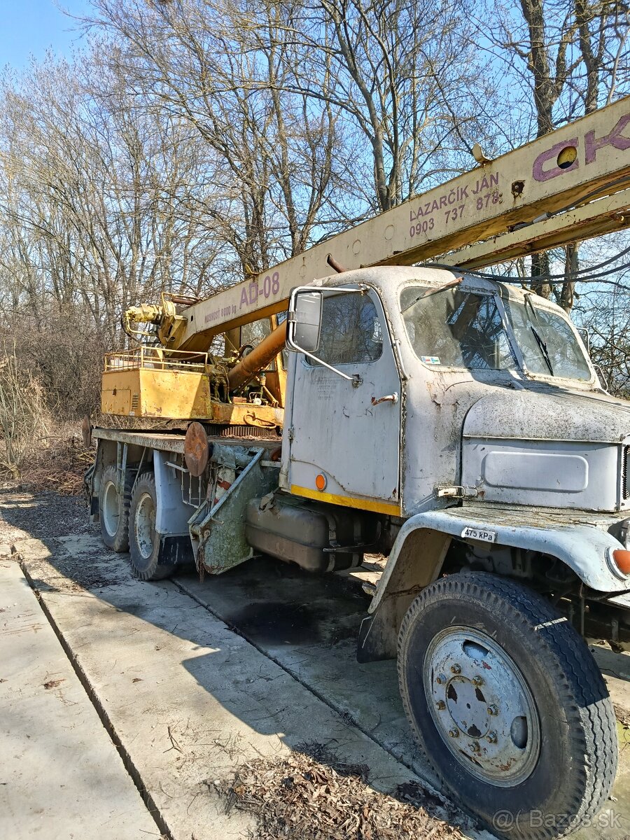 Žeriav Praga V3s - 2