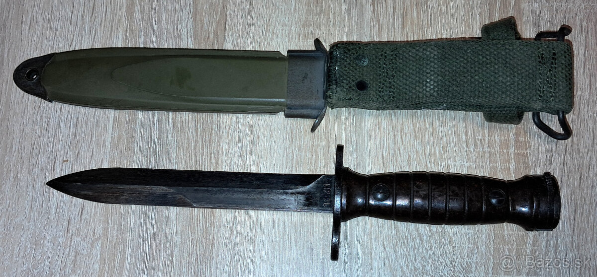 Bodák, bajonet Beretta, BM59, originál - 2