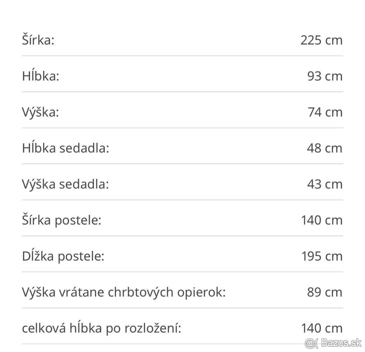 Rozkladacia Sedačka - 2