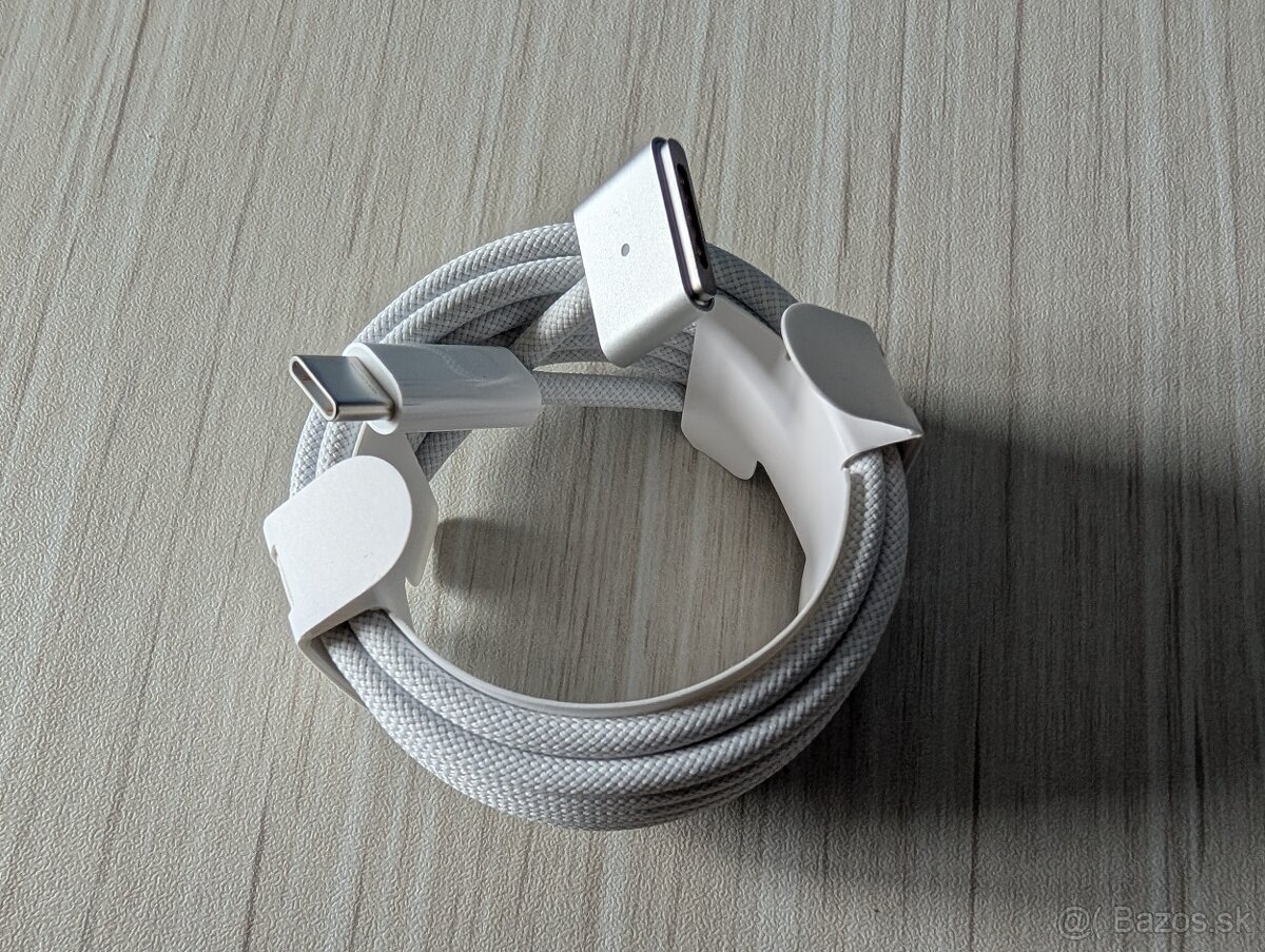 originál Apple Magsafe 3 strieborný kábel (2m) pre Macbook - 2