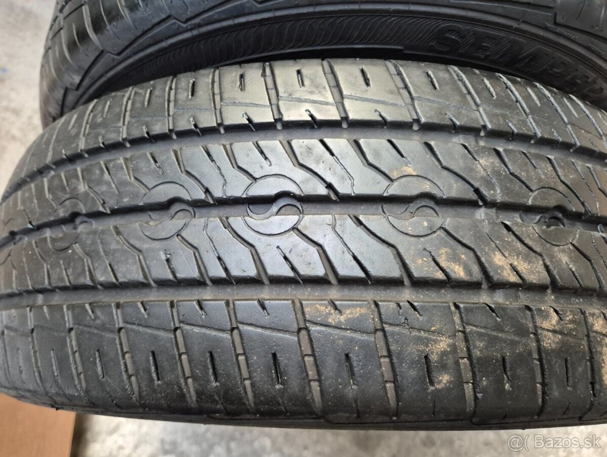 195/60 r16C letné 4 ks SEMPERIT dezén 8 - 7,5 mm DOT2022 - 2