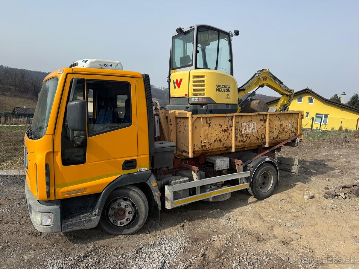 Iveco Eurocargo 100 2005 Hákový nosič kontajnerov - 2