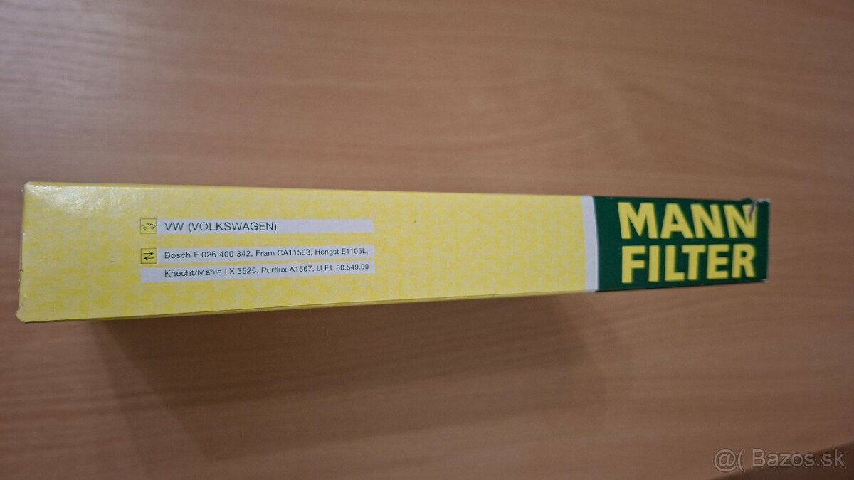 Vzduchovy filter Mann C 27 009 - 2