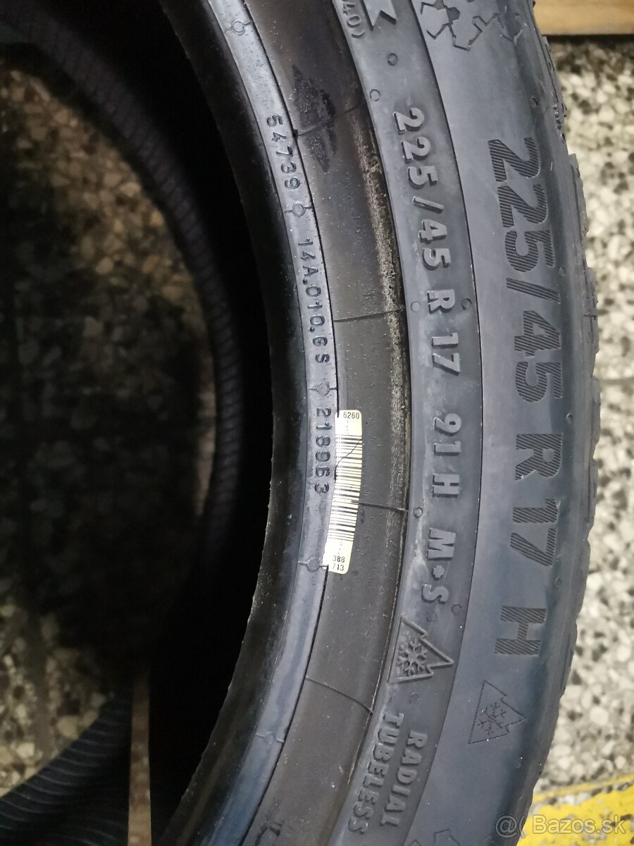 Nove 225/45r17 continental - 2