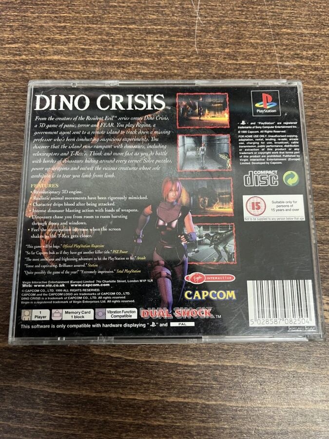 Predam hru DINO CRISIS 1 na ps1 - 2