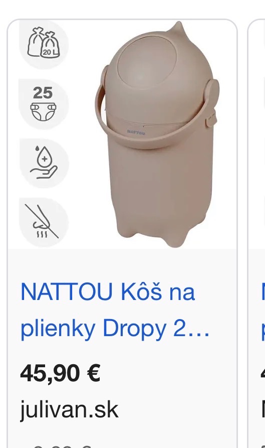 Mattou kôš na plienky - 2