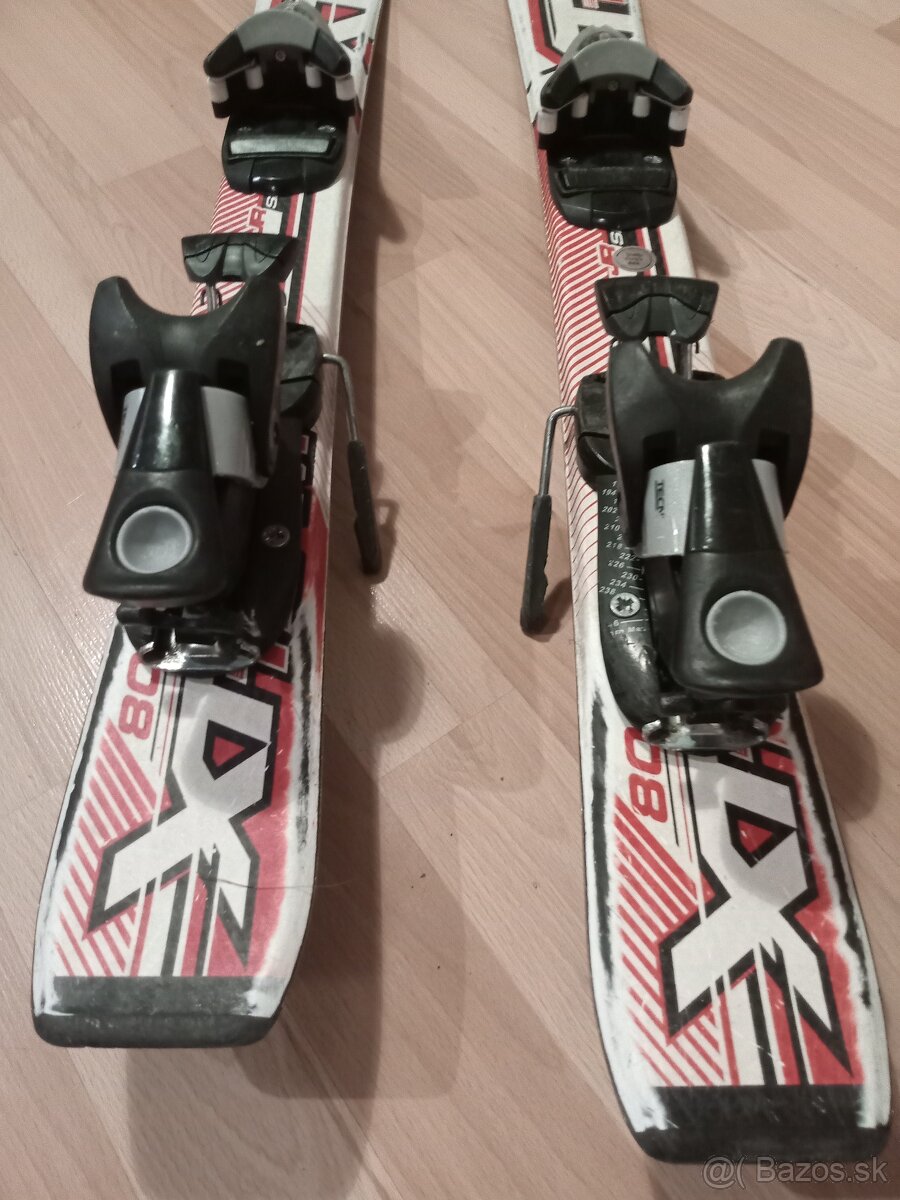 Predám detskú lyžiarsku výstroj lyže 80cm - 2