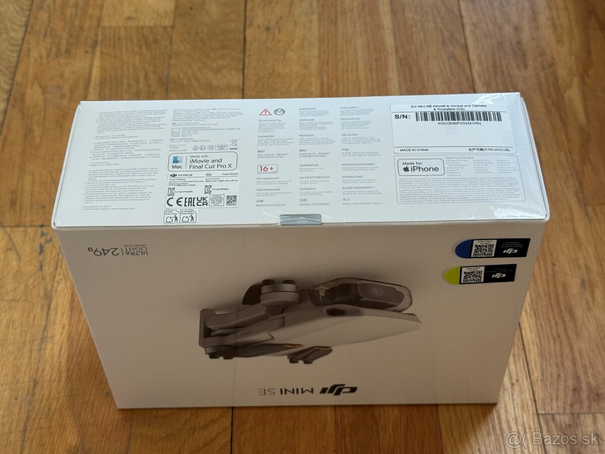 Predám DJI MINI SE - verzia only drone - 2