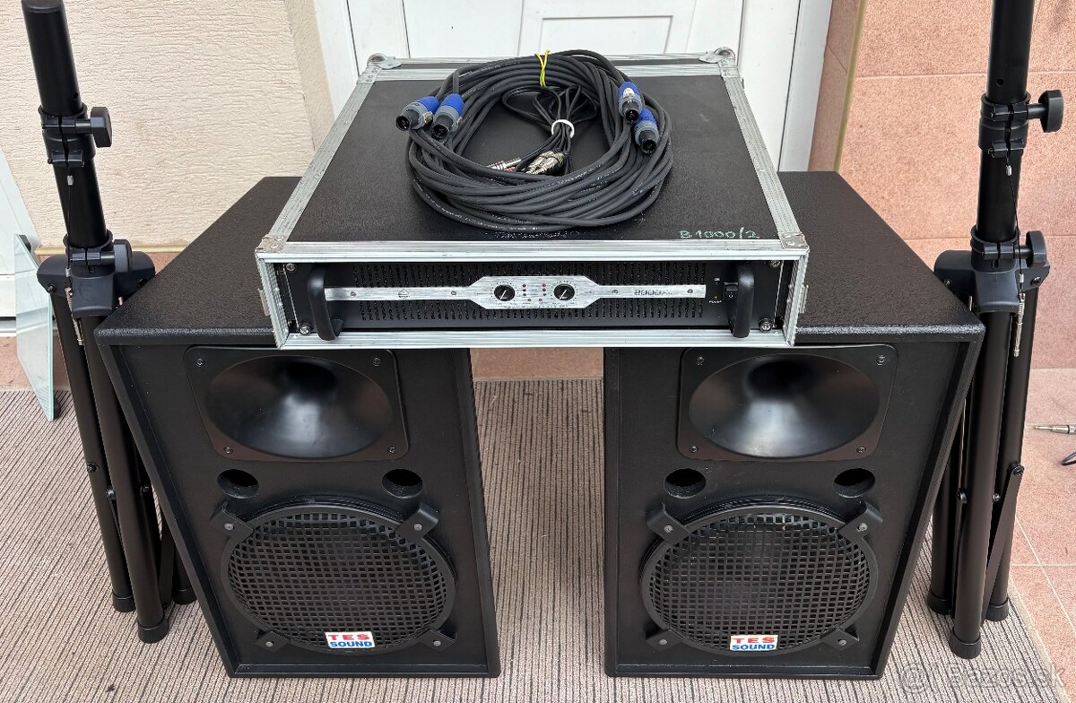 SPIČKOVÉ ULTRA-ĽAHKÉ OZVUČENIE 2x1000W by TESSOUND - 2