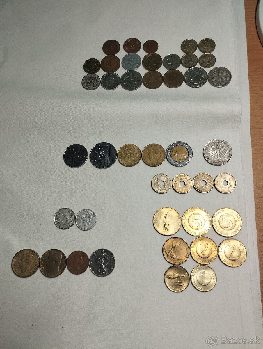 predám mince - 2