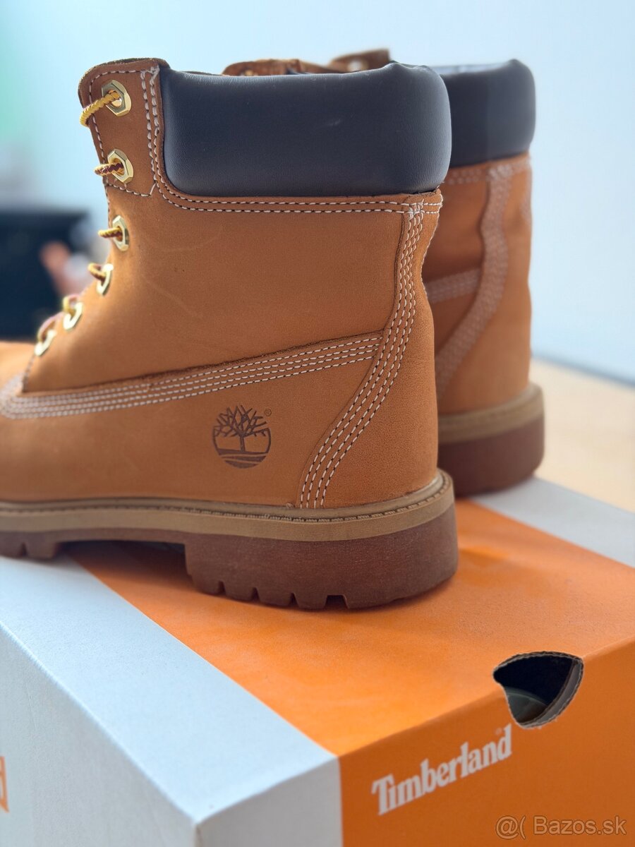 Kožená obuv Timberland - 2