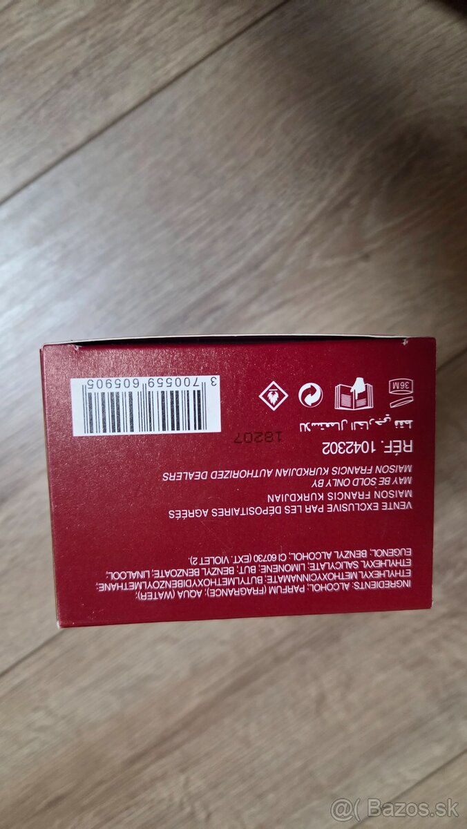 parfém Baccarat Rouge 540 - 2