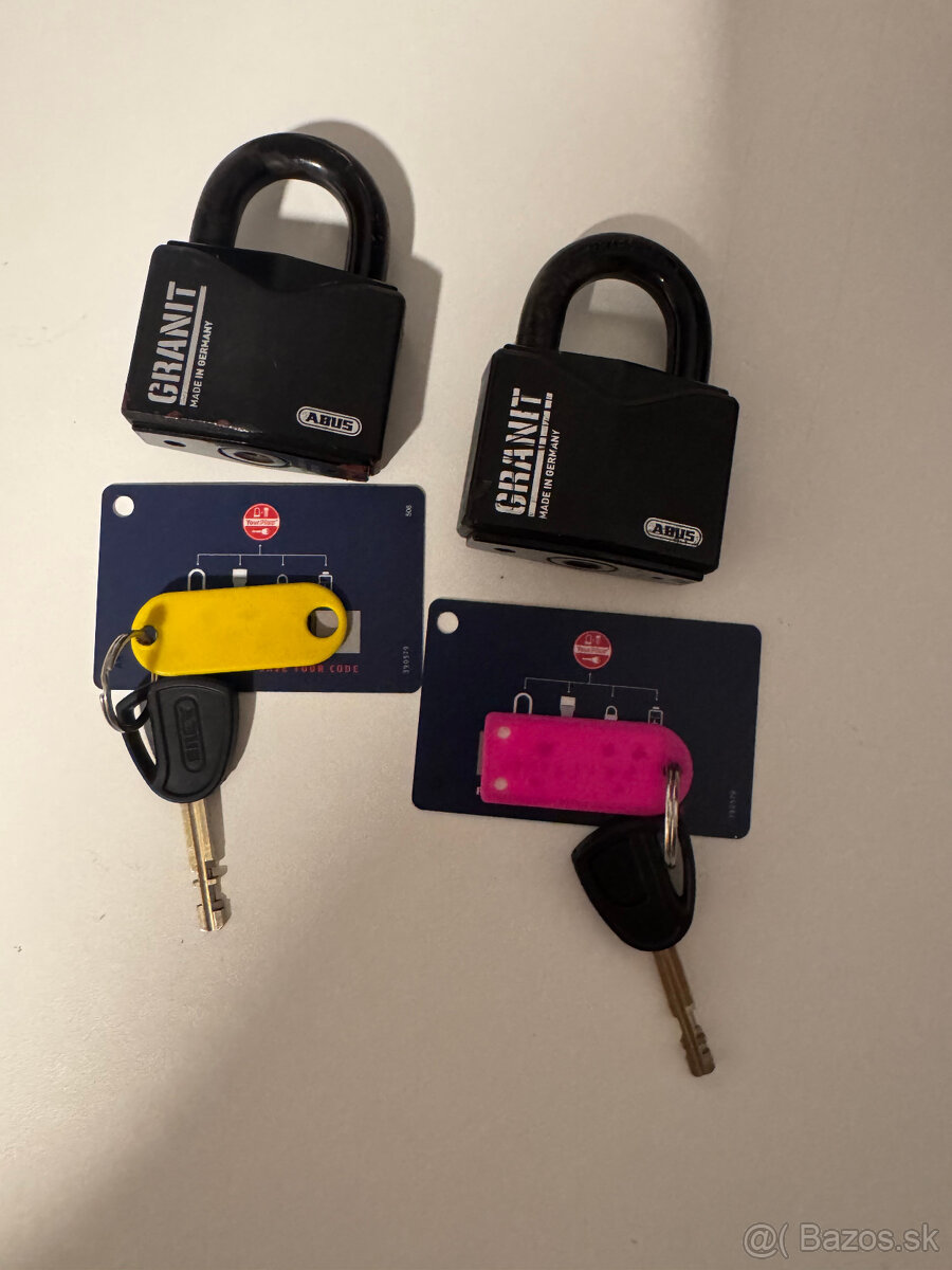Zámok ABUS 2x - 2