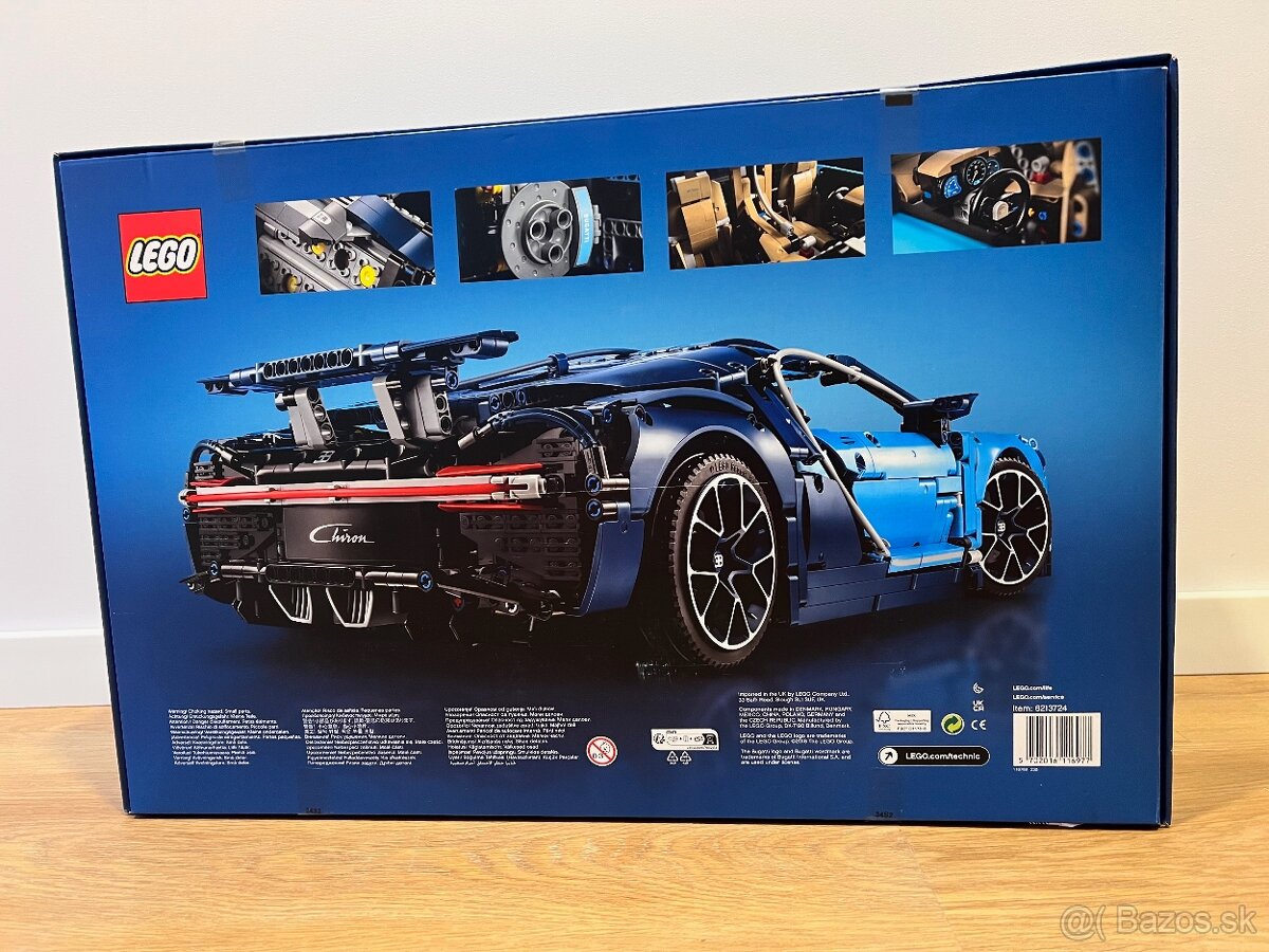 PREDÁM LEGO TECHNIC 42083: BUGATTI CHIRON - 2