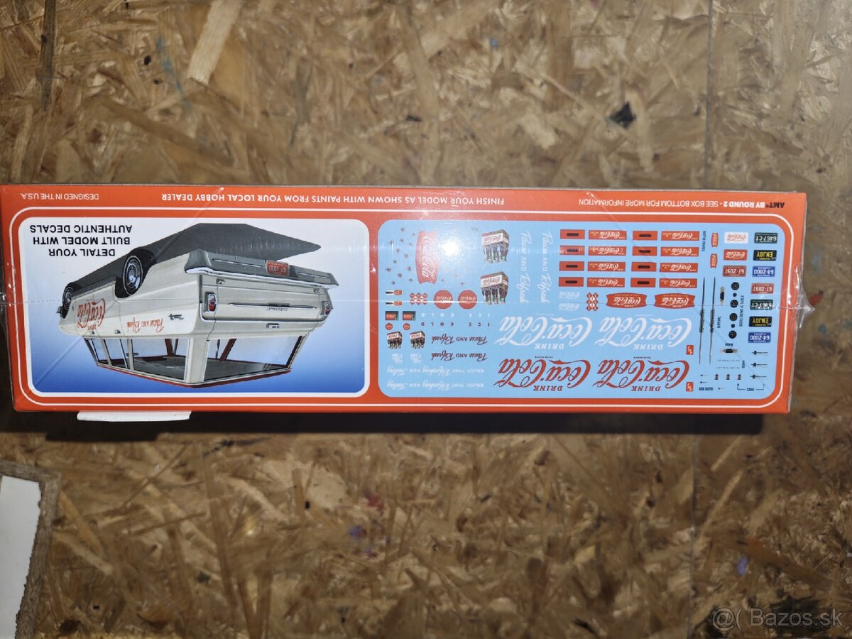 Model AMT coca cola Chevy Nová 1963 - 2